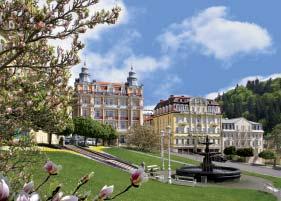 Hotel Maria Spa svou jedinečností odráží historii Mariánských Lázní.