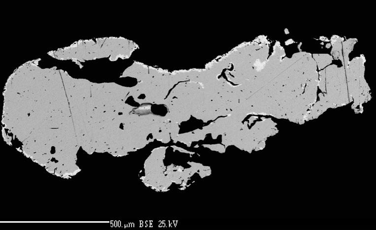 Bull Mineral Petrolog 25, 1, 2017. ISSN 2570-7337 (print); 2570-7345 (online) 39 Tabulka 3 Obsahy vybraných prvků v horninách a rudninách z Květné Vzorek 1 2 3 4 5 6 7 8 9 10 Fe (%) 7.27 6.96 3.12 0.