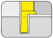 ZAPICOVÁNÍ (vnitřní) Ø 16,5 mm GROOVING (internal) BŘITOVÁ DESTIČKA 114 INSERT do otvoru od Ø hloubka zápichu šířka zápichu Bore Ø from Depth of groove Width of groove 16,5 mm 6,5 mm 1,5-3,0 mm B114