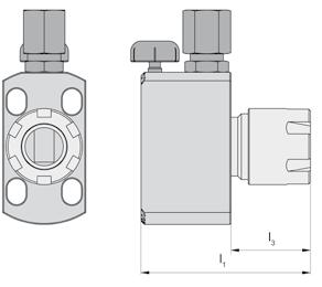 ZAPICOVÁNÍ a VNITŘNÍ SOUSTRUŽENÍ GROOVING and BORING A PŘESTAVITELNÝ DRŽÁK ADJUSTABLE OLDER N s upínací maticí ER16 / ER20 systém Graf with chucking