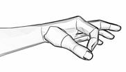 Rizikové faktory pro ruce a zápěstí Z hlediska síly:» Klíčový úchop 0,9 kg (síla pro psaní tužkou).
