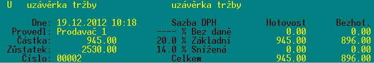 TRIFID 2018 STANDARD Uživatelská příručka Typ záznamu Nastavení Ve druhé skupině se nachází pouze jedna podmínka Typ záznamu - zde se buď přímým zápisem, nebo výběrem z nabídky (<F9>) zadává kód