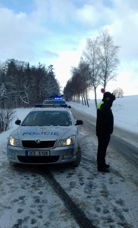 Eva Fialová, strážník MP LEDEN Řízení dopravy po dobu šetření autonehody Dne 5.