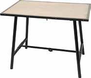 REMS Jumbo Skládací pracovní stoly Stabilní, snadno přenosné skládací pracovní stoly pro univerzální použití. Pracovní desky podle normy DIN 68705. Pro řemeslo a průmysl. Pro stavbu a dílnu.