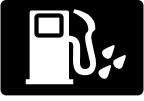 Viz Vypuštění odlučovače vody v palivovém filtru (stana 136). Pokud se kontrolka rozsvítí i po vypuštění vody, znamená to, že je třeba provést servis palivového filtru.