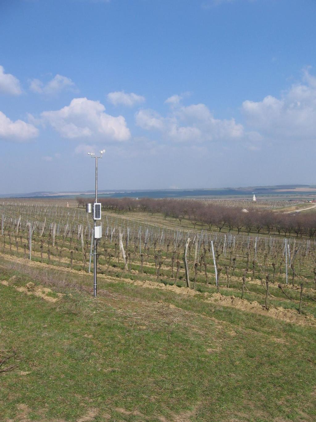 Meteostanice do každé vinice dodává: AMET,