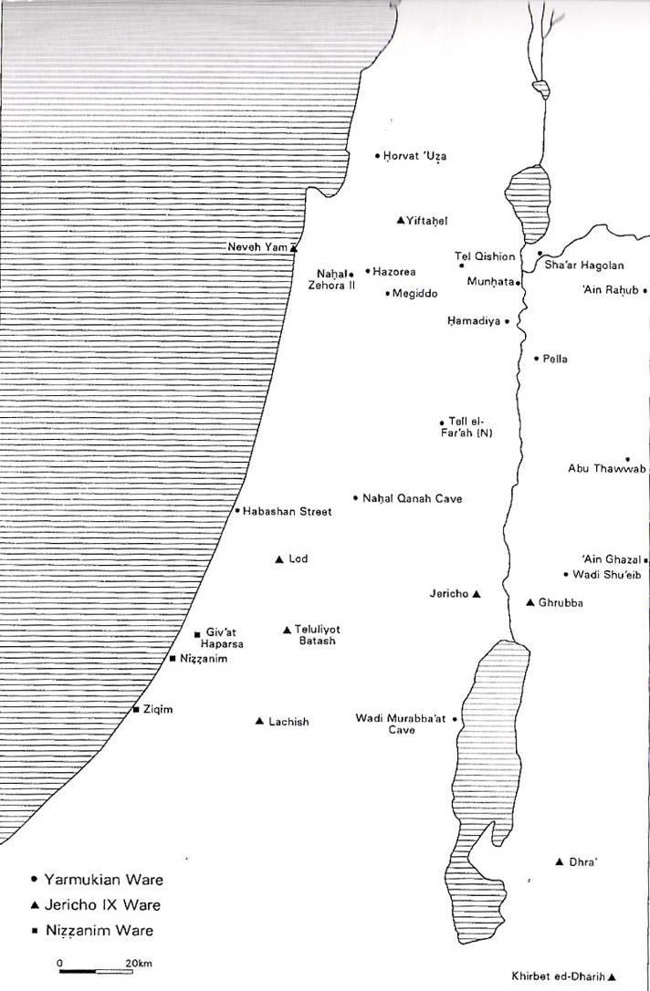 Jižní Levant: vývoj od