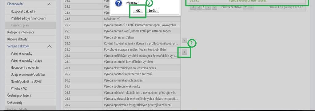 K urychlení označení použijte tlačítko klávesnice Ctrl+ levé tlačítko myši.