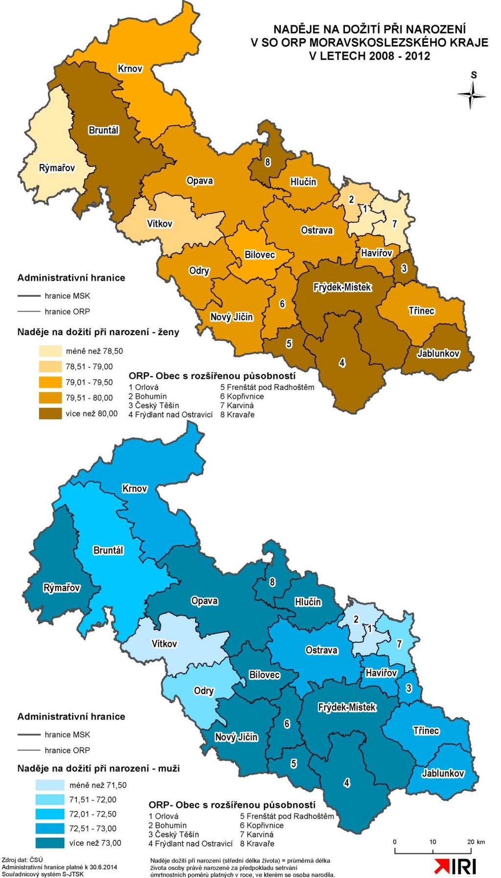 Mapa 1.