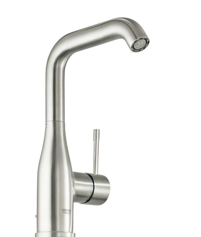 GROHE ESSENCE KOUPELNA SUPERSTEEL VYSOCE ELEGANTNÍ. VYSOCE ODOLNÁ.