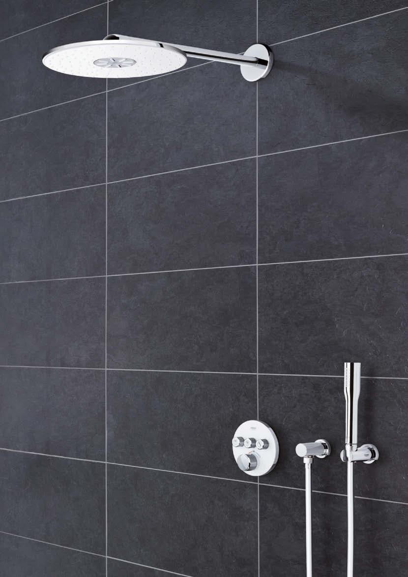 GROHE ESSENCE KOUPELNA TERMOSTATICKÉ BATERIE GROHTHERM SMARTCONTROL TERMOSTATICKÉ BATERIE GROHTHERM SMARTCONTROL 29 118 000 + 35 600 000 Termostatická baterie Grohtherm SmartControl pro