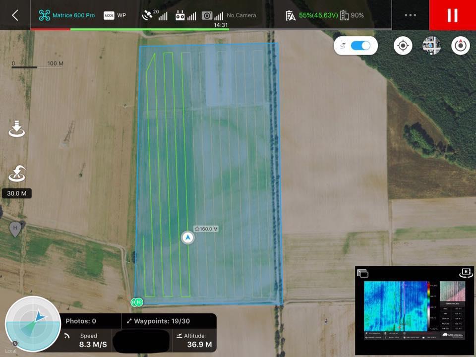 MOŽNOSTI PLÁNOVÁNÍ LETU DJI GroundStation možnost plně programovatelného letu pod dohledem operátora.