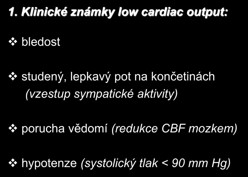 1 Známky instability 1.