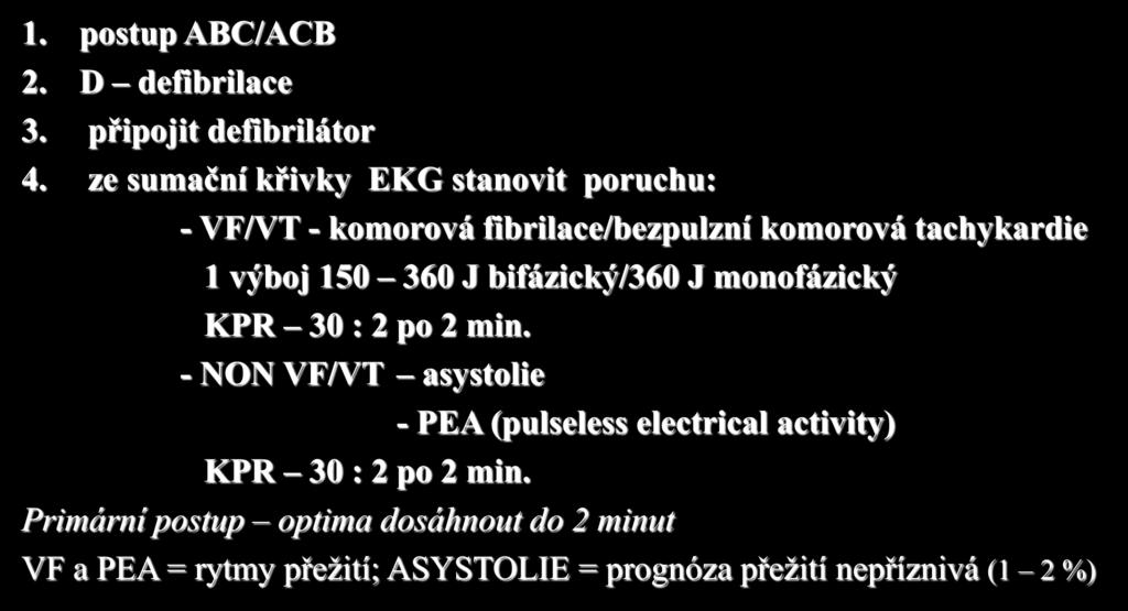 150 360 J bifázický/360 J monofázický KPR 30 : 2 po 2 min.