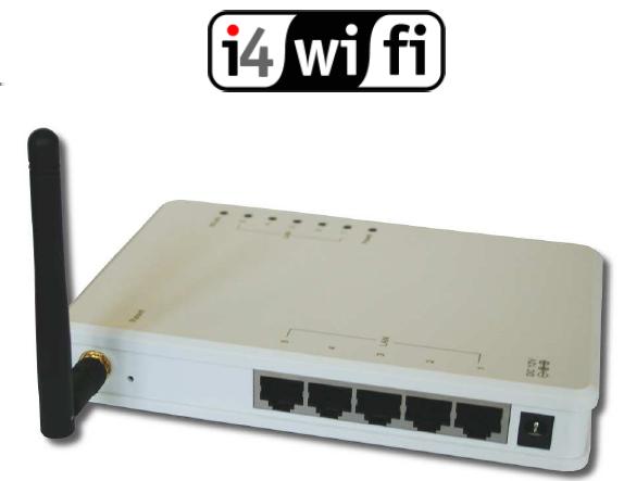 funkcemi např. wifi router firmy I4 Wifi viz obr. 4.3 a nastavení funkce bridge viz obr. 4.4. Současné řízení v prvku: most pracuje tak, že si ve své paměti uchovává tabulku fyzických adres a portů daných adres.