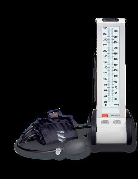 Měření krevního tlaku boso Mercurius E Nová moderní technologie s vysokou přesností měření a bez použití rtuti.
