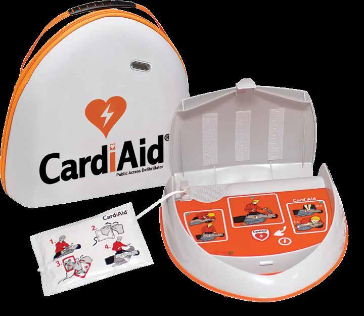 AED CardiAid automatický externí defibrilátor - možnost pro každého, k