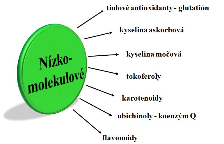 OCHRANNÉ ANTIOXIDAČNÉ SYSTÉMY Bránia oxidácii inej