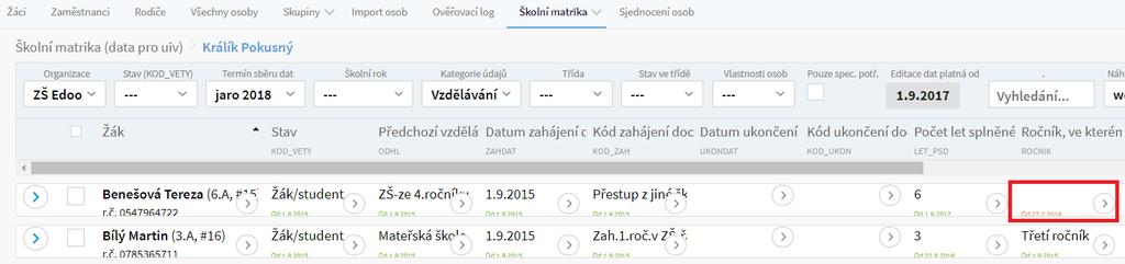 Osobní údaje Všechna pole jsou povinná pro vyplnění, mimo položky Trvalý pobyt - stát. Tento sloupec je povinný pouze pro studenty s jiným státním občanstvím než českým.