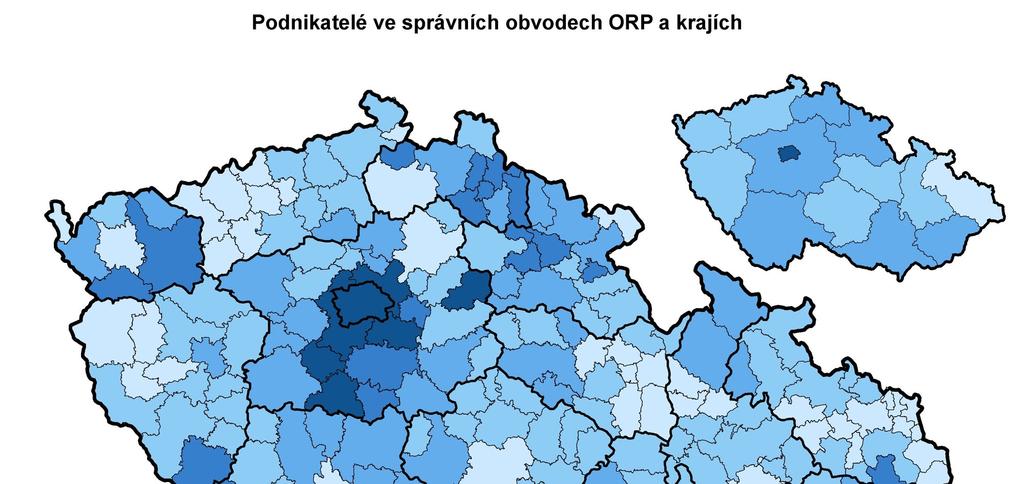 Největší část zaměstnaných obyvatel v kraji spadala do věkové kategorie 35 až 44 let. Největší část z celkového počtu zaměstnaných v kraji byla ve věku 35 až 44 let (celkem 70,2 tis. osob).