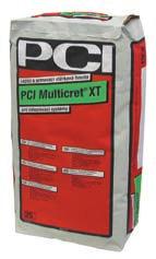 PCI MultiTherm XP ETICS vnější tepelně izolační kompozitní systém, kde izolantem jsou desky z fasádního expandovaného polystyrenu (EPS 70 F, EPS 100 F bílý i šedý).