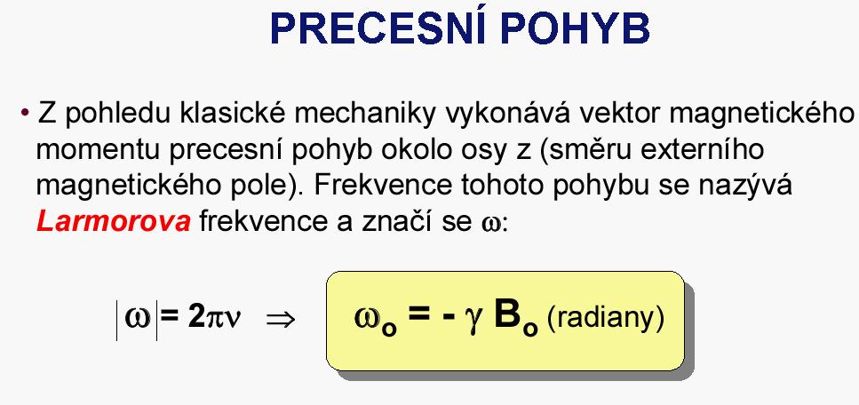 Spektroskopie NMR -