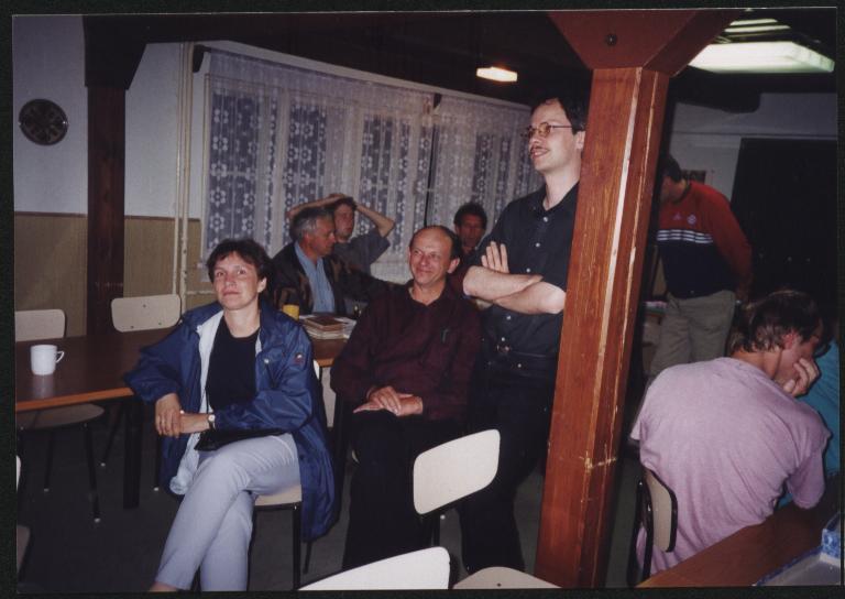 Obrázek 22 V Hojsově Stráži v červnu 2000 nás navštívili i němečtí hosté ze spřáteleného šachového klubu v Kötztingu.