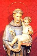SVATÝ ANTONÍN Z PADOVY 13. červen je dnem, kdy slavíme památku sv. Antonína z Padovy.