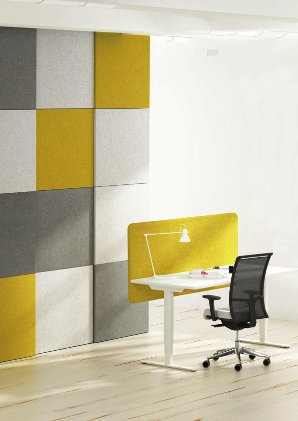 Acoustic Mod Wall Akustické panely jsou moderní způsob, jak snížit hluk v kanceláři. Pohlcují zvuk, rozdělují prostory a vhodně doplní interiér.