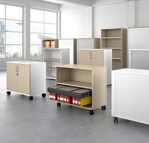 Skříně do kanceláří Cabinets Büroschränke Norma Choice Uni Uni Plus Uni Slide Top J Výsuvné skříně