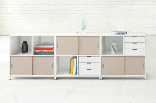 This is a storage system that allows you to create your cabinet by choosing from many different