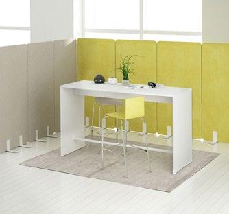 einfügen. Norma Vysoký stůl ze série Norma s plochými stolovými nohami. Výstižný styl a řešení designu jde dokonale s mnoha různými interiéry.