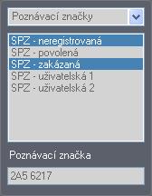 Při zadávání dat je možné využít i zástupné znaky. Znak? zastupuje libovolné jedno písmeno ve vyhledávání, znak * zastupuje libovolný počet (tedy i nula) znaků. Můžeme tedy vyhledávat např.