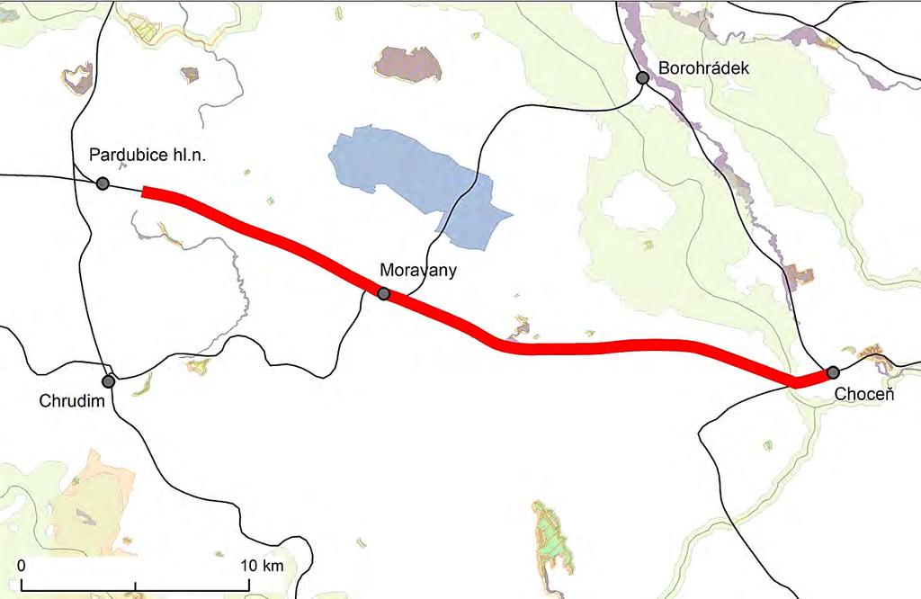 Hlavní cíle SŽDC - obnova koridorů - - postupné zvyšování rychlosti do 200 km/h Zintenzivnění prací na postupném zvyšování rychlosti do 200 km/h a kapacity na