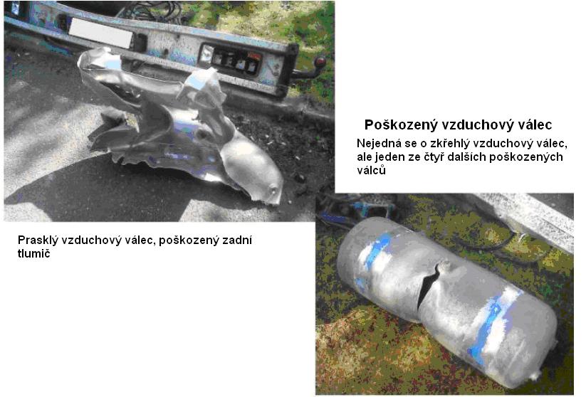 Cisterna LOX křehnutí chladem porucha brzdného systému vozidla Jeden ze