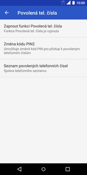 35 z 38 Pevná volba Telefon.