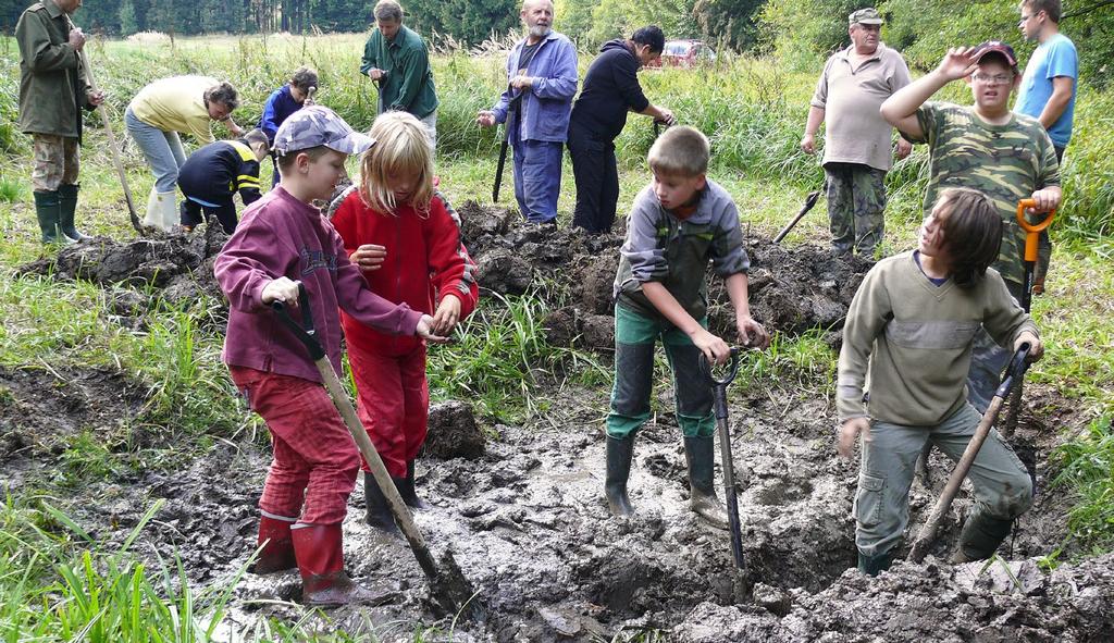 9. POZOROVÁNÍ A SNAHA O ŘEŠENÍ PROBLÉMŮ Pokud nemáme možnost aktivní péče o biotopy obojživelníků,