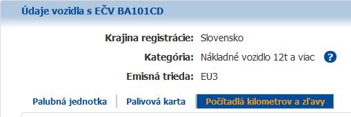 Skontrolujte správnosť identifikačných a kontaktných údajov mýtneho účtu. Upravte kontaktné údaje mýtneho účtu kliknutím na tlačidlo uprav kontaktné údaje.