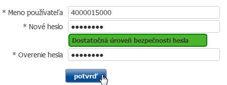 PRVÉ NASTAVENIE PRIHLASOVACIEHO HESLA DO ZÁKAZNÍCKEJ ZÓNY Po prvom úspešnom zaregistrovaní vozidla vám bude doručená e-mailová správa Notifikácia o nastavení používateľského prístupu do zákazníckej