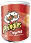 Slaný sortiment Pringles Paprika, Original 165 g