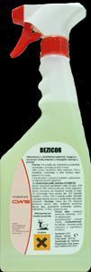 DEZICOR Účinný dezinfekčný odmasťovač, ideálny na použitie v rôznych odvetviach, najmä v zdravotníctve a gastronómii.