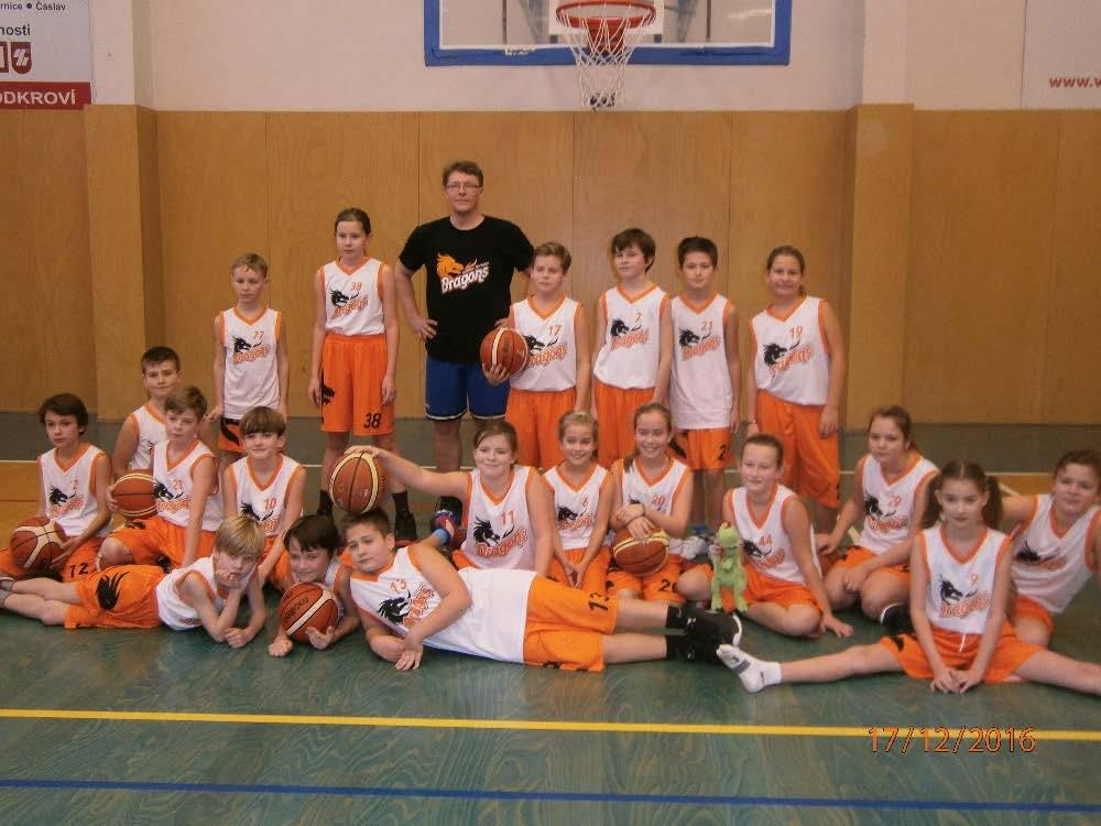 Krajská soutěž nejmladších minižáků U11 2015/2016 tabulka 1. BC Kolín U11B 8 8 0 590:182 16 2. BA Nymburk U11B 8 6 2 564:226 14 3. BK Brandýs n.l.,z.s.u11b 8 4 4 260:388 12 4.