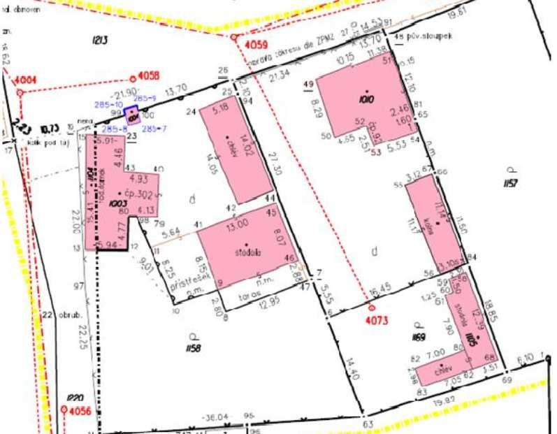 Fotogrammetrické mapovací metody Údržba a využívání bodů PBPP 5)