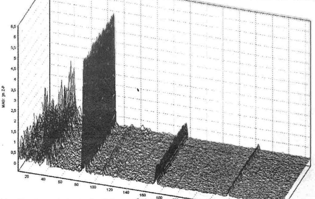 Diagnostika běžných závad rotačních strojů 119 frekvence.