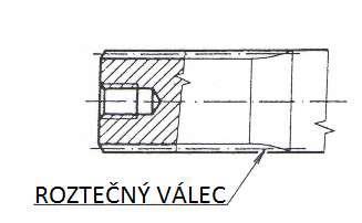 Drážkované hřídele kreslíme zjednodušeně v souladu s ČSN 01 3228 a to v pohledu i v řezu.