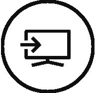 Základy 3 Klepněte na položku RYCHLÉ PŘIPOJENÍ. 4 Vyberte televizor. Objeví se seznam funkcí, které můžete s televizorem používat. 5 Vyberte funkci a používejte ji podle pokynů na obrazovce.