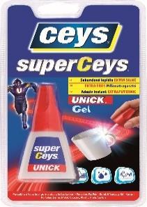 11.022.561 CEYS48504230 Lepidlo CEYS48504230 Unick štětec 5g bl Super Ceys Unick gel je silné a spolehlivé vteřinové lepidlo pro dokonalé a trvalé spoje.