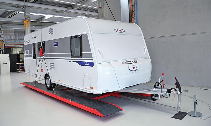 Výsledek testu Nový model LMC Vivo 520 K představuje zcela typický karavan pro rodiny.