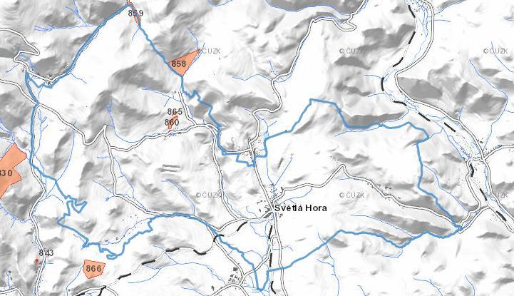 3.1.2 Geologické a geomorfologické poměry Zájmové území obce Světlá Hora leží v geomorfologické provincii Česká vysočina, subprovincii Krkonošsko-jesenická soustava, oblasti Jesenická oblast, dále se