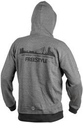 FREESTYLE HOODIE FREESTYLE T-SHIRT GREY 60% Polyester